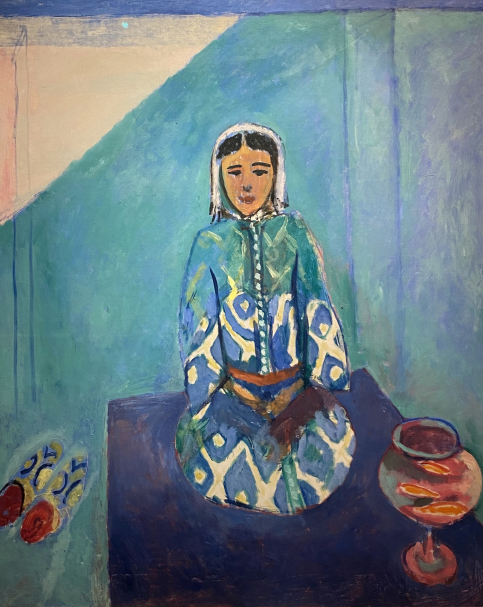 Henri Matisse. Zorah on the Terrace. 1912. Pushkin State Museum of Fine Arts. Moscow. Photo Dan Daniel