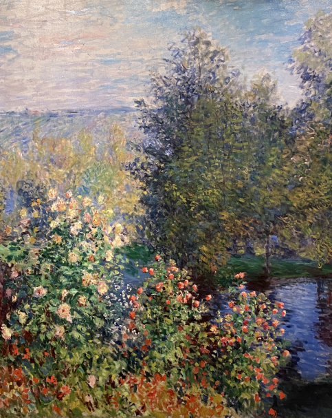 Claude Monet. Corner of the  Garden at Montregon. 1876.  Hermitage SPb