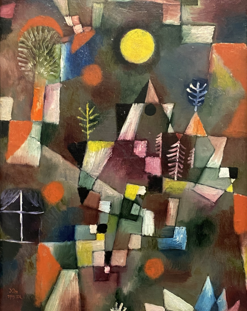 Paul Klee. The full Moon. 1919.   Pinakothek der moderne. Munich.