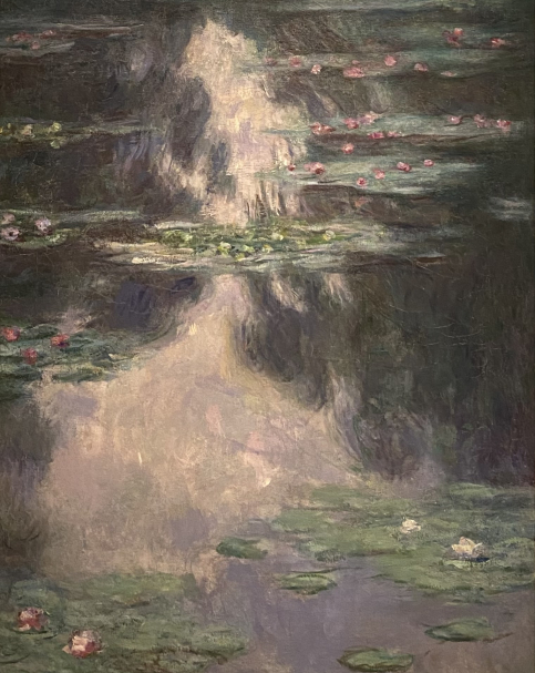 Claude Monet 1840-1926. Pond with Water Lilies, 1907. Oil on canvas.  The Israel Museum Jerusalem. Photo Dan Daniel