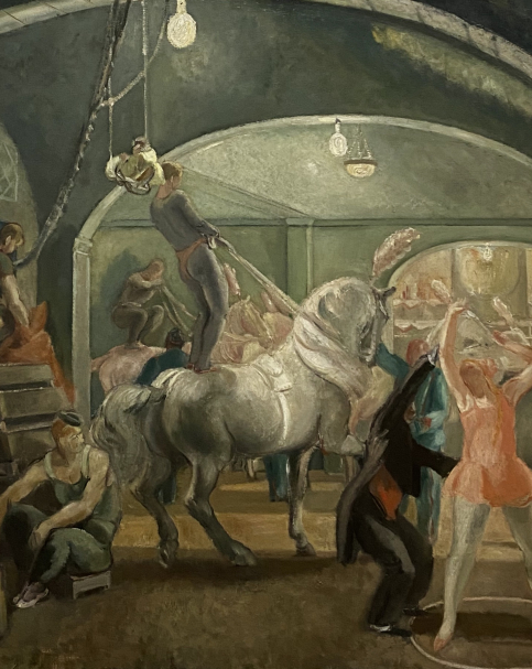 Maurice Brianchon. In the Circus.  National art gallery of Armenia. Yerevan