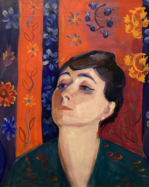 Martiros Sarian. Portrait of Nina Komurjian. 1917. M.Sarian House Museum. Yerevan