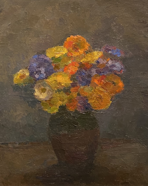 Robert Falk. Marigolds and cornflowers. 1949. Private collection, Moscow.