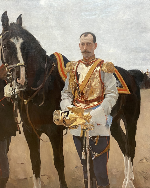 Valentine Serov (1865-1911). Portrait of Grand Duke Pavel Alexandrovich, 1897. STG. Moscow. Photo: Dan