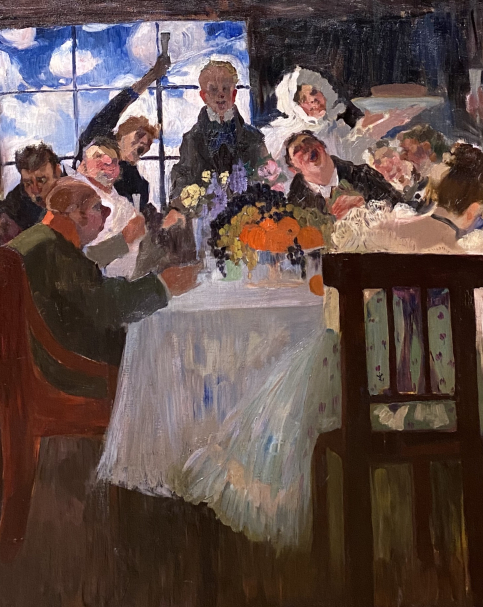 Nikolay Sapunov (1880-1912). Tavern, 1912. State Tretyakov Gallery.