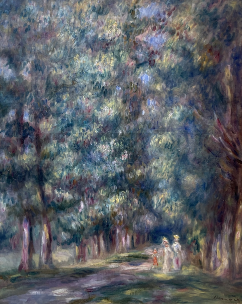 Pierre-August Renoir. 1841-1919. Promenade. 1910. Musée Renoir. Nice. Photo: Dan