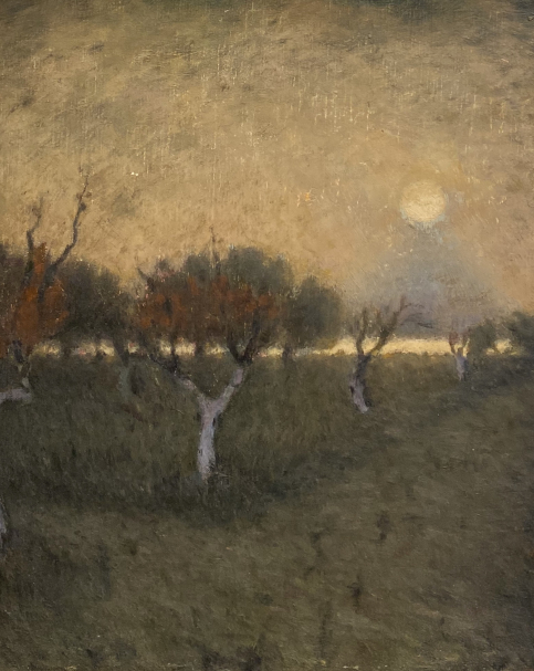 Nilus Peter. Full moon (orchard). Voronezh Regional Museum named after I.N. Kramskoy.