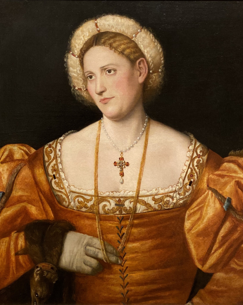 Bernardino Licinio. Portrait of a Lady. 1525-1530. Accademia Carrara. Bergamo