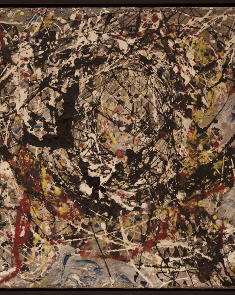 Jackson Pollock 1912-1956. Prism, 1947. Oil on canvas.  Tel Aviv Museum of Art.