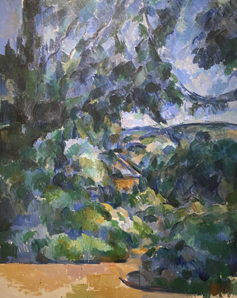 Paul Cézanne. Blue Landscape, 1904-1906. Hermitage SPb