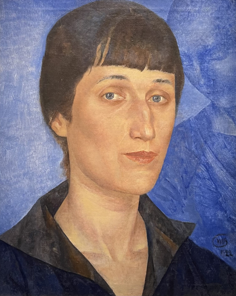 Kuzma Petrov-Vodkin. Portrait of Anna Achmatova. 1922. Russian museum SPb. Photo Dan