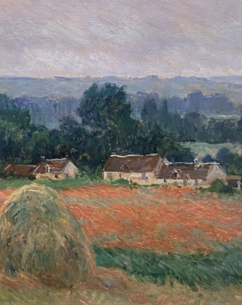 Claude Monet. Haystack at Giverny. 1886. Hermitage SPb