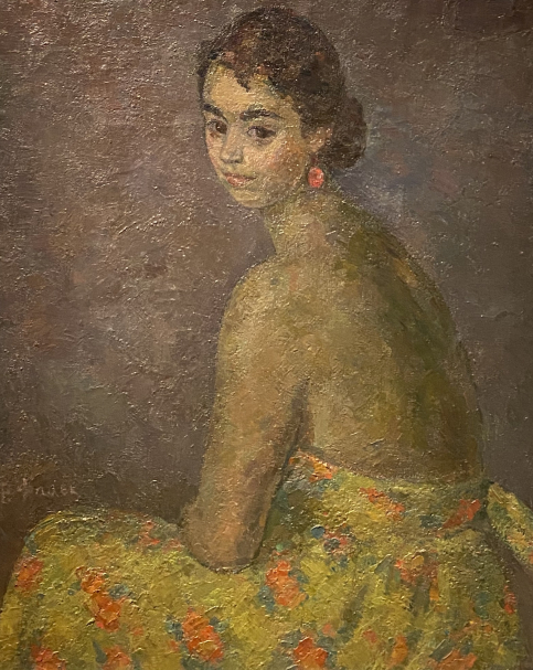 Robert Falk. Portrait of Olga Severtseva. 1950-1951. Collection of Olga Severtseva, Moscow.