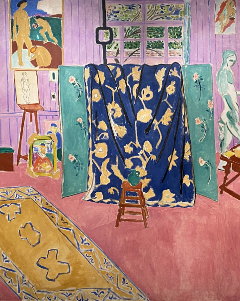 Henri Matisse. The artist’s studio (the pink studio). 1911.   Pushkin State Museum of Fine Arts. Moscow. Photo: Dan Daniel