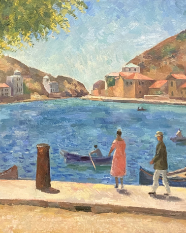 Robert Falk. Bay in Balaklava. 1927. State Tretyakov Gallery.