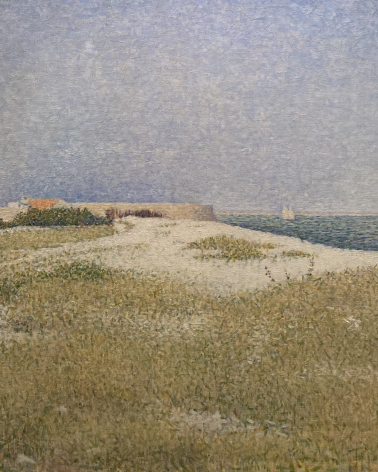 Georges-Pierre Seurat 1859-1891 View of Fort Samson Grandcamp 1885