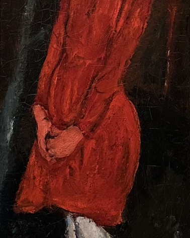 Chaim Soutine, 1893-1943. Young Girl in Red, 1928. Oil on canvas.  Bequest of Richard S. Zeisler, New York