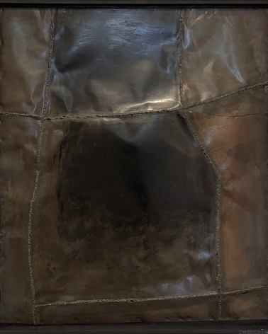 Alberto Burri . 1915-1995. Iron SP 2. 1958-1959. Iron. Museo del Novecento. Milano