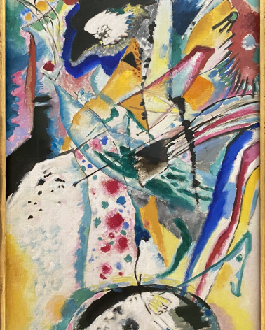 Wassily Kandinsky. Panel for Edwin R. Campbell No. 3, 1914, Museum of Modern Art New York