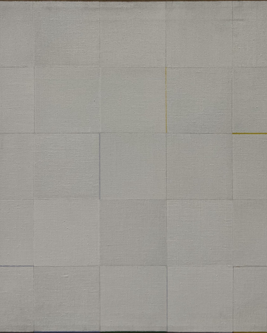 Francesco Arduini 1933. Scacchiera, 1975. Olio su tela.  Photo Dan Daniel