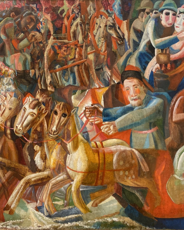 Pavel Filonov. Shrovetide and Exit from Winter into Summer. 1913-1914 Russian museum SPb