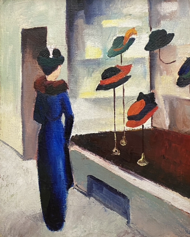 August Macke. Milliner’s shop. 1913. Lenbachhaus. Munich