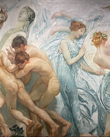 Giulio Aristide Sartorio. 186-1932. Rite 1908-1023.  Reawakening 1908-1923. Galerry d’Italia, Milano.