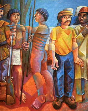 Adelio Sarra 1950 Brazil The immigrants protest 1987