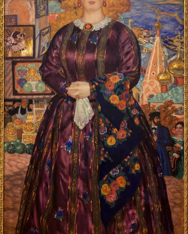 Boris Kustodiev. Merchant’s wife. 1915. Russian museum SPb