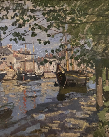 Claude Monet. The Siene at Rouen. 1872. Hermitage SPb