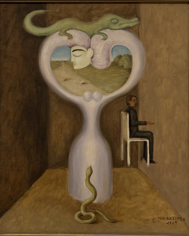 Victor Brauner 1903-1966. Dream Space 1939. Oil on canvas. Tel Aviv museum of art. Photo Dan