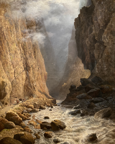 Rufin Sudkovsky, Darial Gorge, 1884. Russian Museum, St. Petersburg