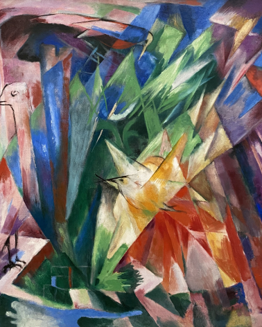 Franz Marc. Birds, 1914. Lenbachhaus. Munich