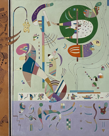 Wassily Kandinsky. Parties diverses, 1940. Lenbahhaus. Munich