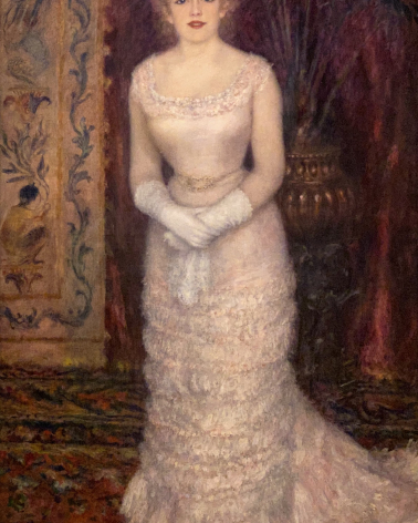 Pierre Auguste Renoir. Portrait of the actress Jeanne Samary.1878. Hermitage SPb