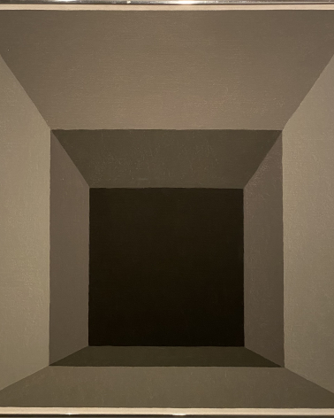 Josef Albers, 1888-1976. Homage to the Square No. 853, 1967.  Oil on panel. The Israel Museum Jerusalem. Photo Dan Daniel