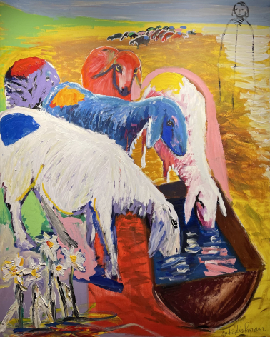 Menashe Kadishman 1932-2015 Private collection