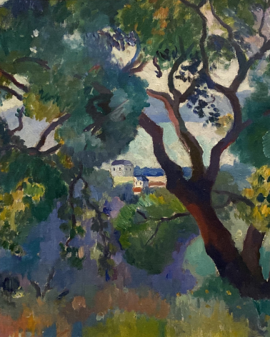 Henri Charles Manguin. Landscape in Saint-Tropes. 1905. Hermitage SPb