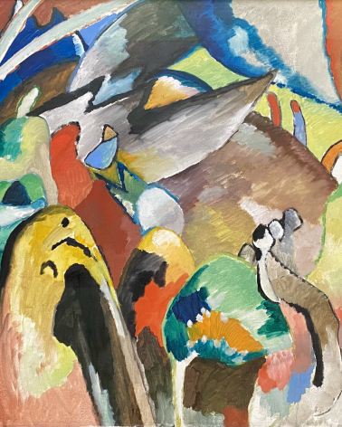 Wassily Kandinsky. Improvisation 19A. 1910. Lenbachhaus, Munich