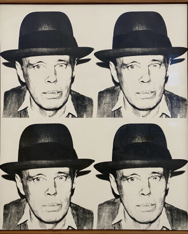 Andy Warhol. Josef Beuys . 1980. Pinakothek der moderne. Munich