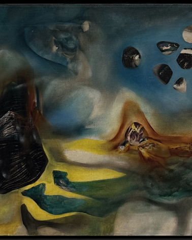 Roberto Matta 1911-2002. Deep Stones, 1942. Oil on canvas. Tel Aviv Museum of Art. Photo Dan