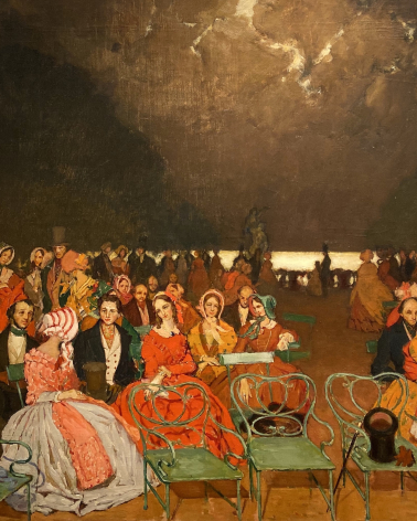 Peter Nilus. Intermission. 1924. Voronezh Regional Museum named after I.N. Kramskoy.