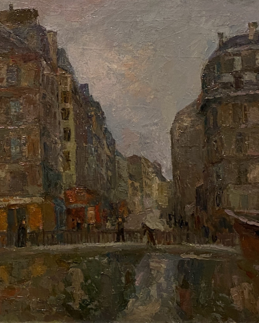 Robert Falk. Canal Saint-Martin. 1934-1935. Collection of the Krivosheev family, Moscow