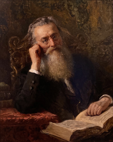 Konstantin Makovsky. Portrait of N.I. Kostomarov. 1883. Russian Museum St. Petersburg.