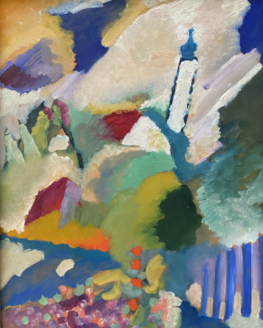 Wassily Kandinsky. Church in Murnau, 1910. Lenbachhaus, Munich