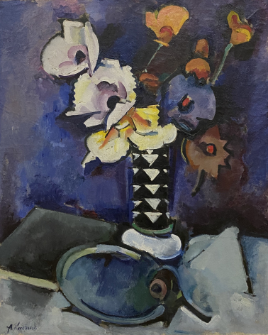 Alexander Kuprin. Still life. Flowers. 1919  National art gallery of Armenia. Yerevan