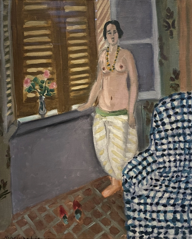 Henri Mattise 1869-1954. Odalisque.1925. Oil on canvas. Oil on canvas. 1944. Museo del Novecento.  Photo: Dan Daniel