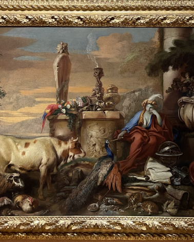 Giovanni Benedetto Castiglione detto II Grechetto. 1609-1663.   The Sorceress Circe. c. 1651. Oil on canvas. Museo Poldi Pezzoli. Milan