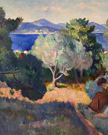 Henri Charles Manguin. Line in Saint-Tropes. 1905. Hermitage SPb