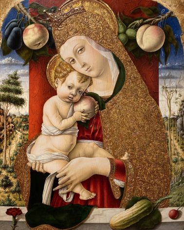 Carlo Crivelli. Madonna and Child. 1482. Accademia Carrara. Bergamo
